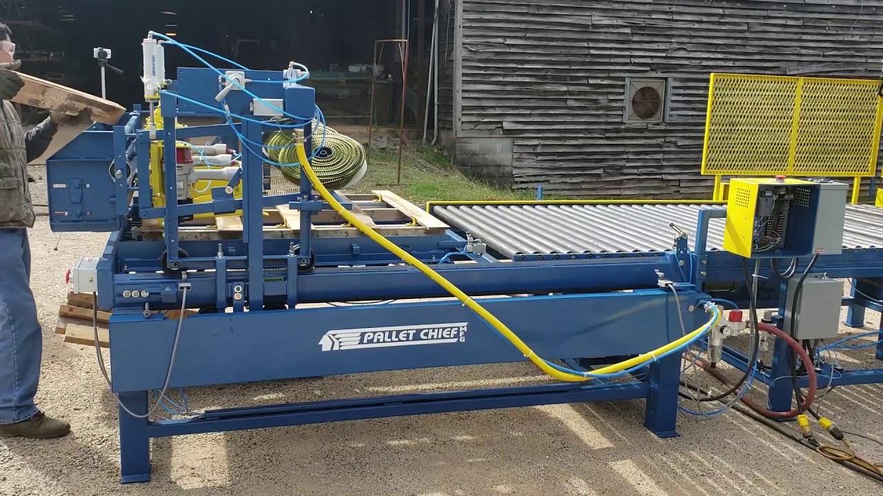 Pallet Chief Skid Machine