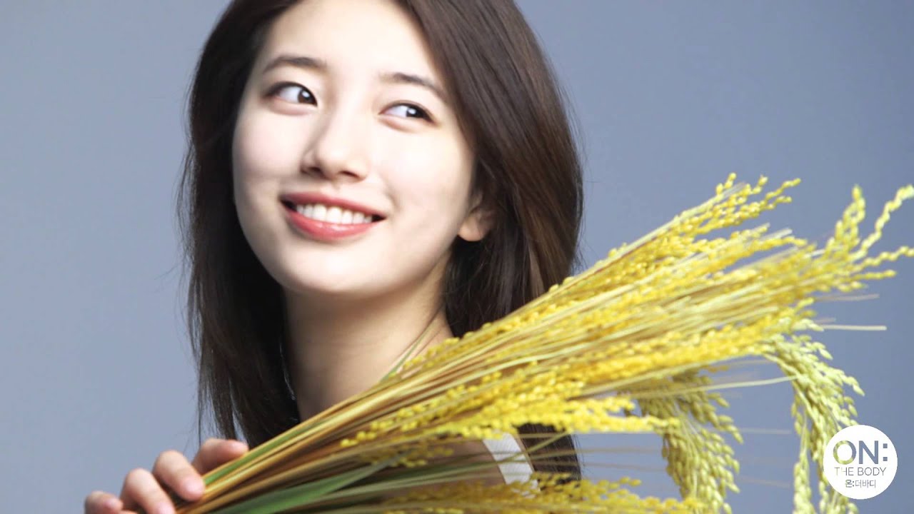 온:더바디 라이스테라피 수지 화보 촬영 스케치