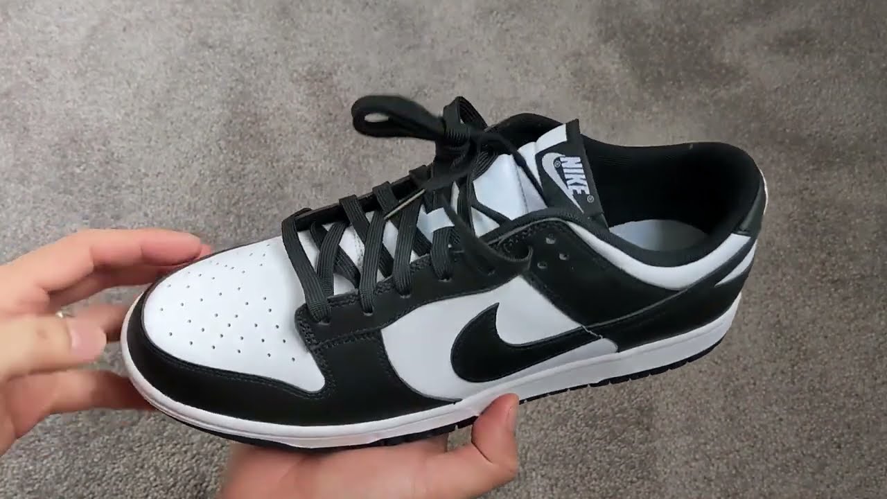 Nike Dunk Low Panda 2022 - Unboxing and Up Close