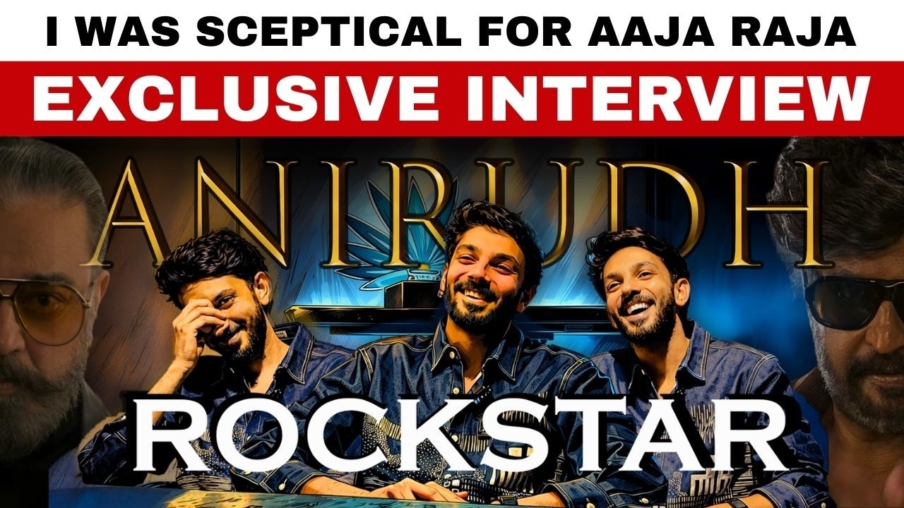 Anirudh Exclusive Interview: Dream Collab with SRK & Rajini, Dhoni Edits & Aaja Raja BTS, Aaya Sher