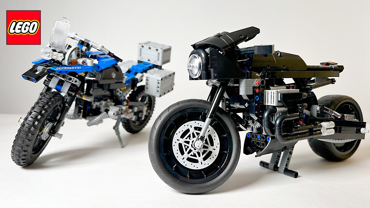 Сравнительный обзор Lego Technic BATMAN BATCYCLE 42155