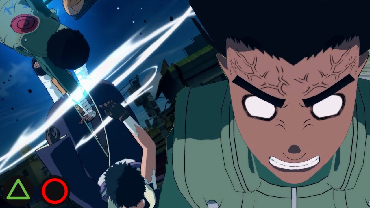 Naruto Storm Connections - Rock Lee (Post Timeskip) Complete Moveset