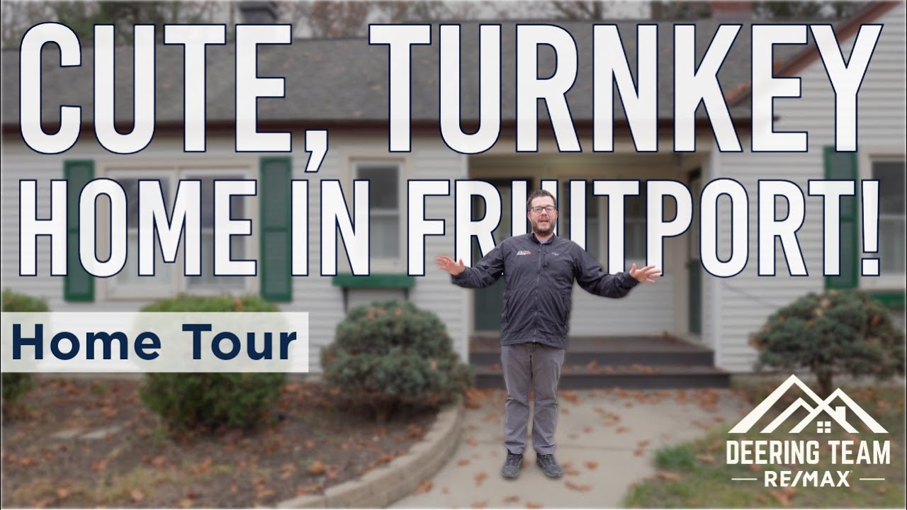 Cute, Turnkey Home in Fruitport! Minutes from the beach and shopping! | 5549 Airline Rd.