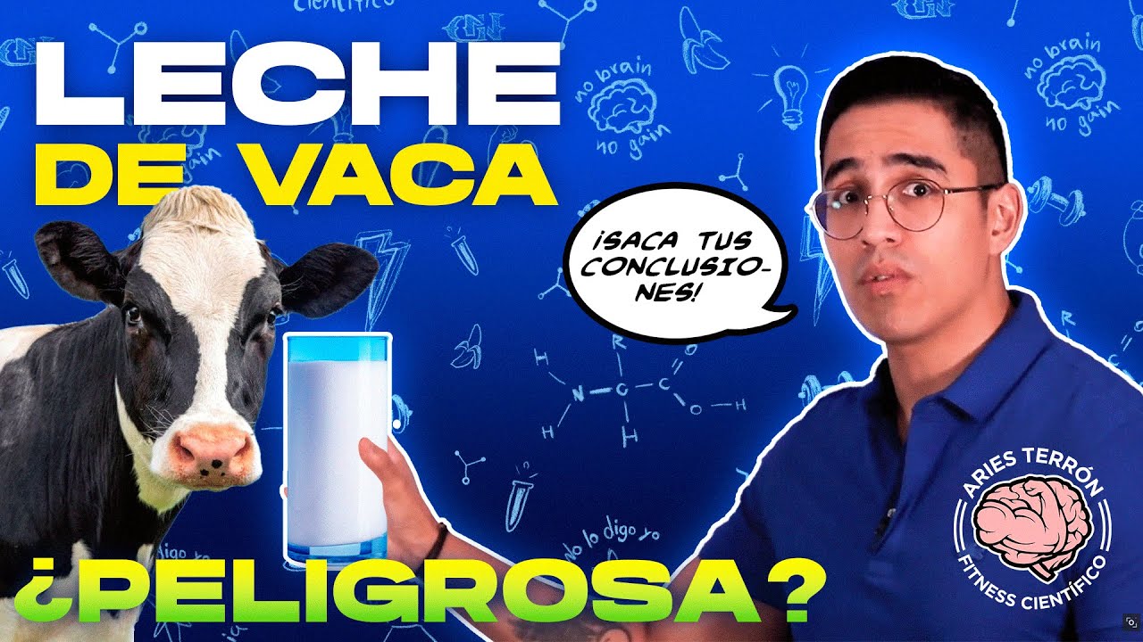 NO TOMES LECHE sin VER ESTO 😱 (NUTRIÓLOGO EXPLICA)