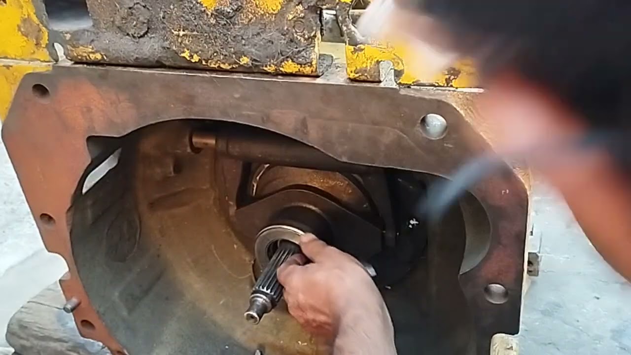 Cómo calibrar un clutch o embrague  de tractor o similar en este caso de una retroexcavadora jd510