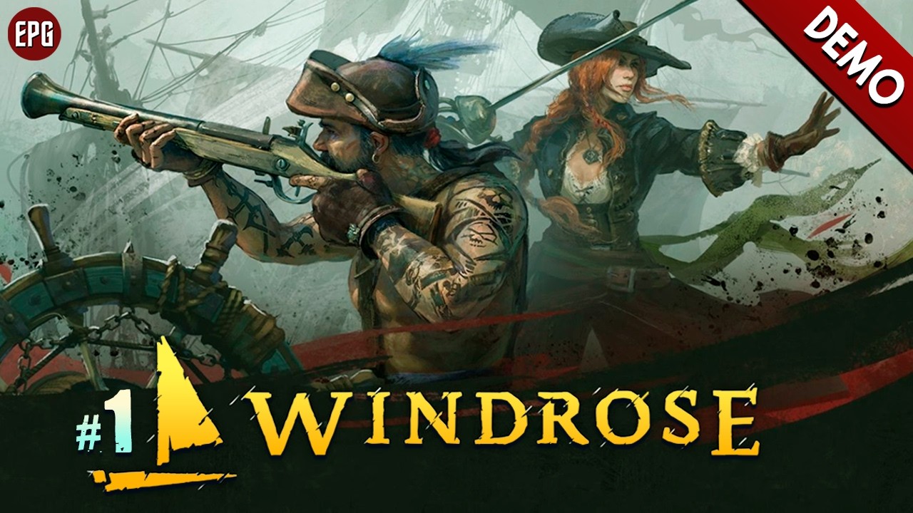 Windrose (demo) - Пиратское выживание на островах (стрим)