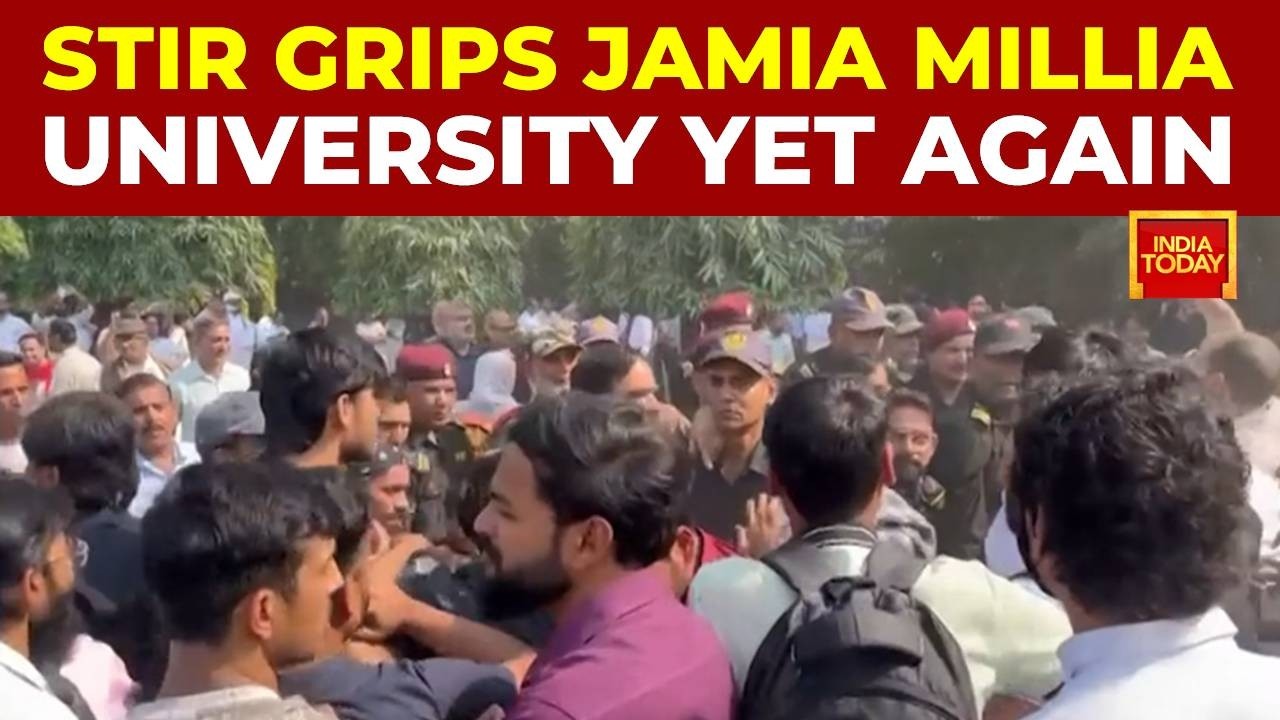 Jamia Millia Islamia University Poll Protest: Clashes Erupt, Classes Shift Online And MPs Detained