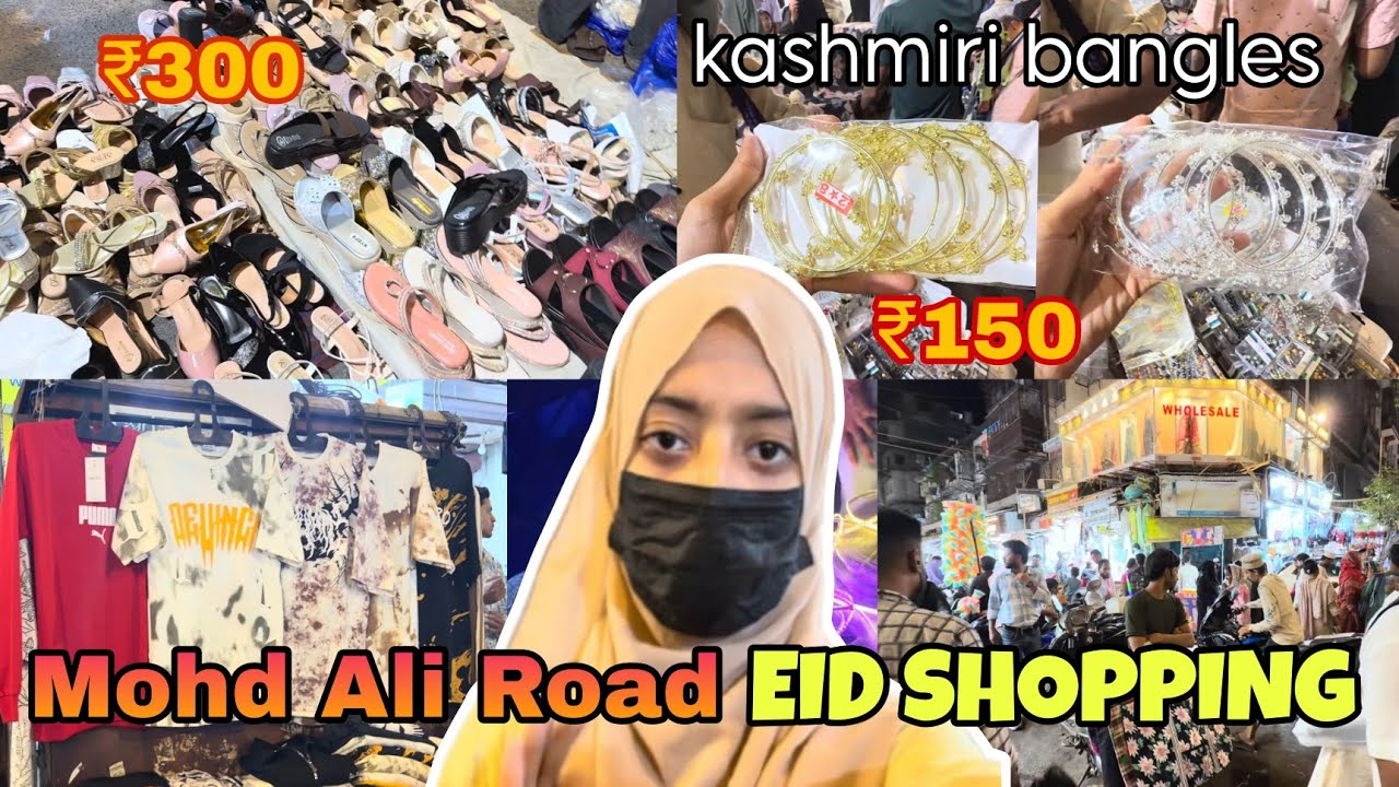 Mohd Ali Road Eid Shopping 🌙 😍 || Kashmiri Bangles 💫 || Eid Collection 2026 #eidspecial 