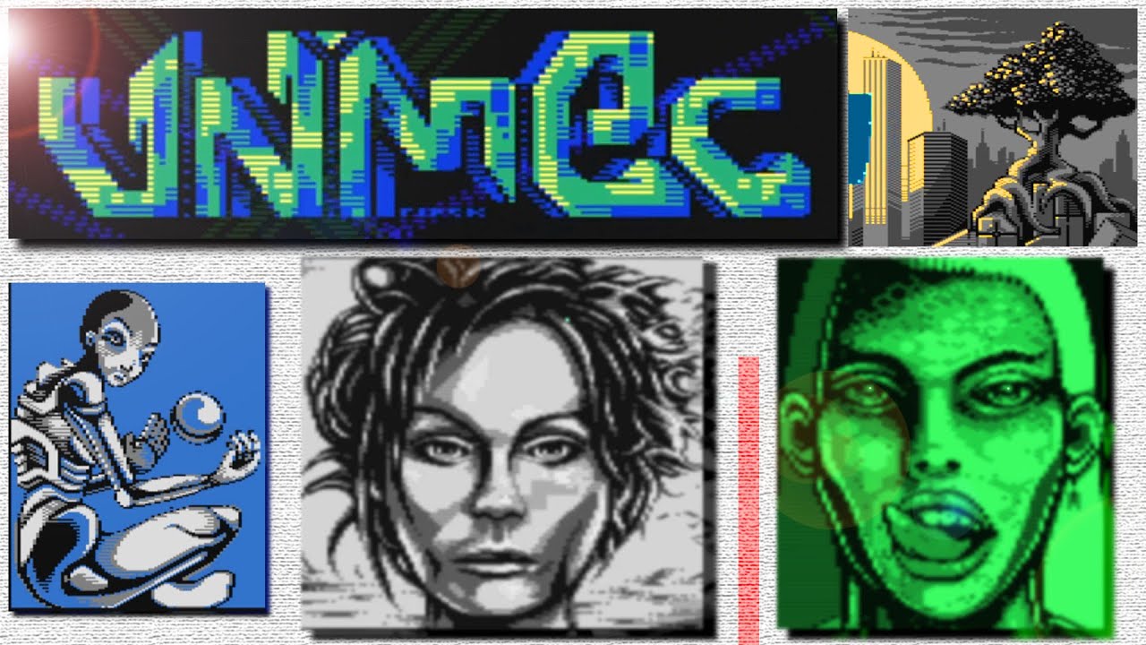 The Astounding UNMEC DEMO on ATARI XL/XE