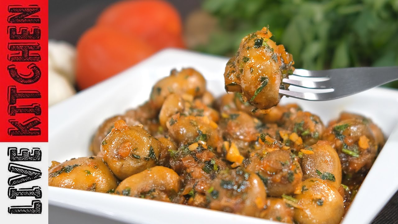 Лучший рецепт с грибами. Готовьте за считанные минуты. Вкусный рецепт. Простой ужин