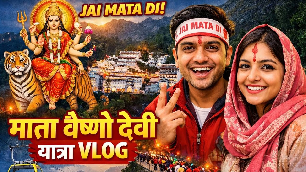Vaishno Devi Yatra 2026Full Guide|24 Hours Vaishno Devi Yatra Challenge|Paidal Darshan Experience🏔️l