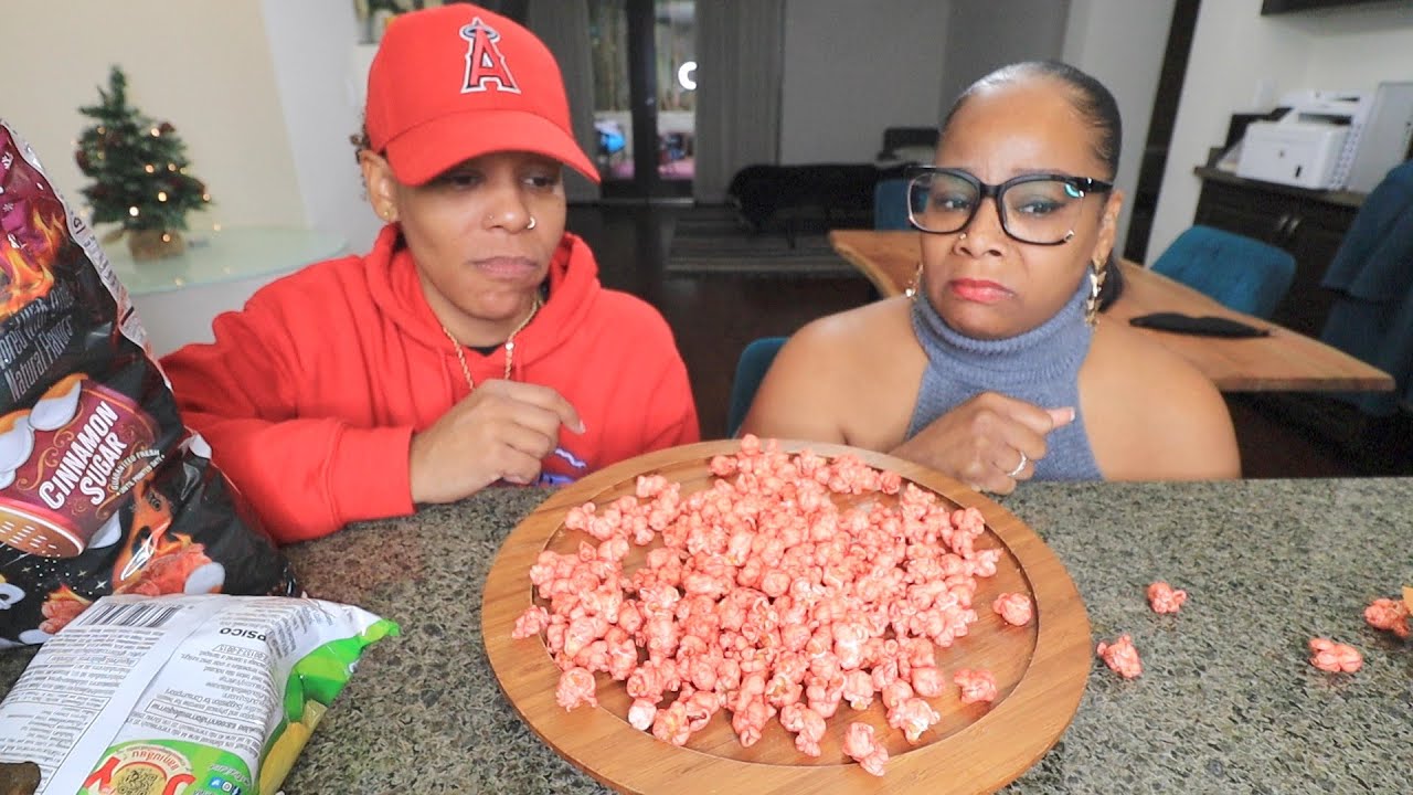 Eating Strange BUTT FLAVORED Snacks that WE LOVED!!! (mukbang)