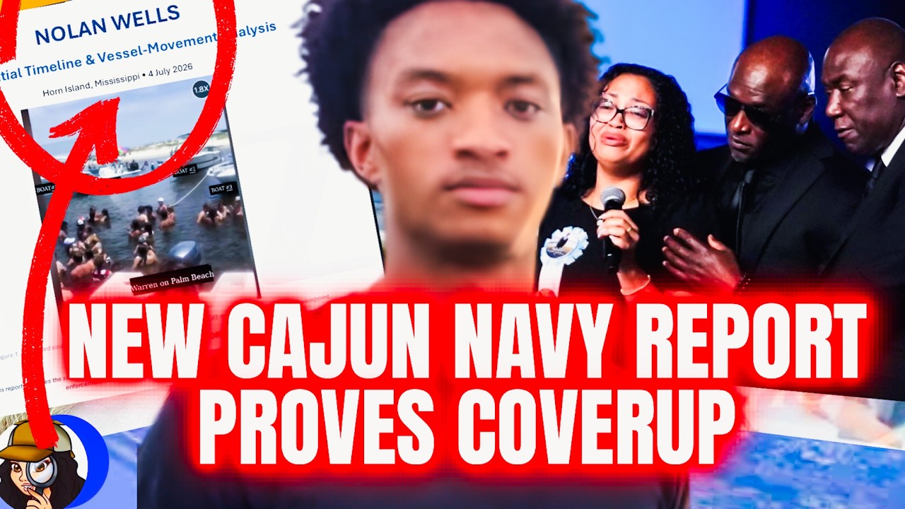Новый отчет Cajun Navy ДОКАЗЫВАЕТ сокрытие фактов?! Разоблачение фальшивого алиби с затонувшей ло...
