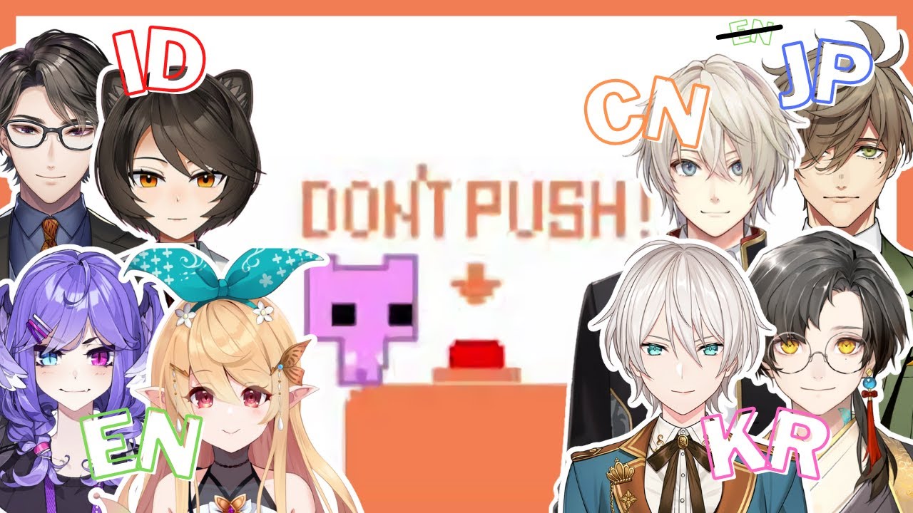 NIJISANJI WORLD VS BUTTONS (Pico Park International Collab)