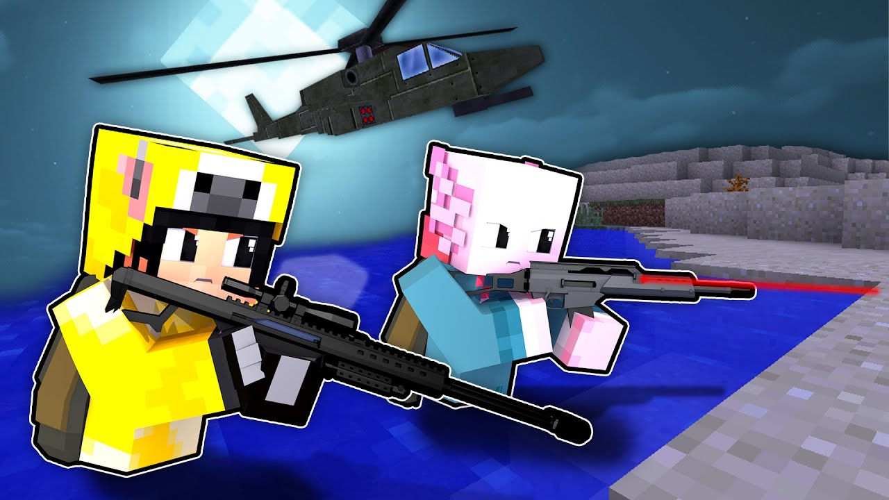 Minecraft'ta ÇOK GİZLİ ASKERİ GÖREV YAPTIK!!
