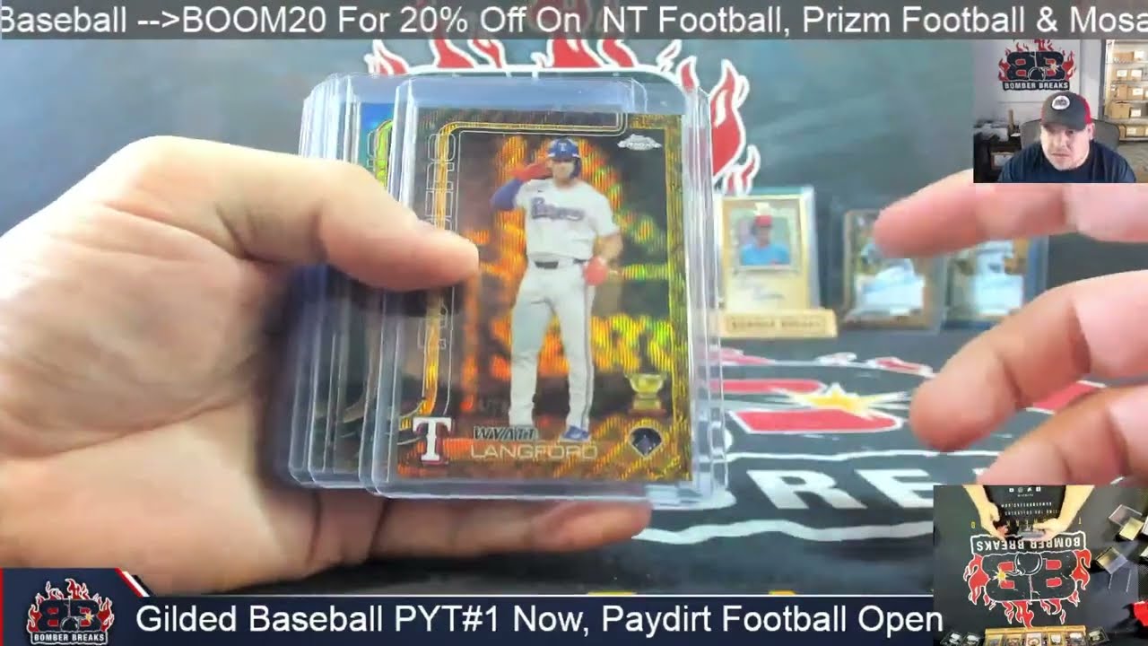 Коллекция бейсбольных карточек Topps Gilded 2025. Выберите свою команду. #1. Разбор кейса 2 20 26