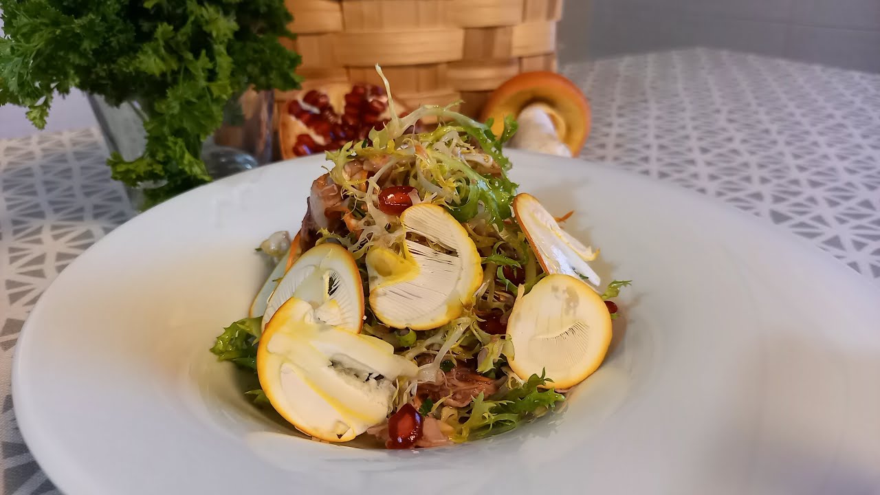 Receta de Amanita caesarea ( kuletoa, ou de reig, tana, oronja, raiña)