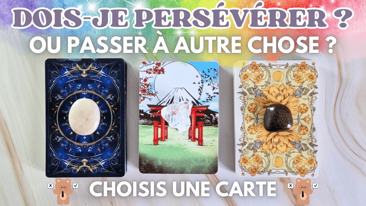 🔮 VOICI CE QUE VOUS DEVEZ SAVOIR AVANT DE PRENDRE VOTRE D&Eacute;CISION 🔮 | TIRAGE AU CHOIX | INTEMPOREL