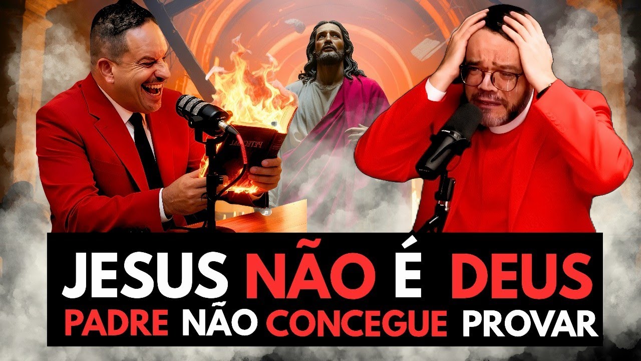 PADRE GILBERTO VS PROF. FABIO SABINO – JESUS É DEUS OU CONSTRUÇÃO TEOLÓGICA? O LOGOS SEM MISTICISMO