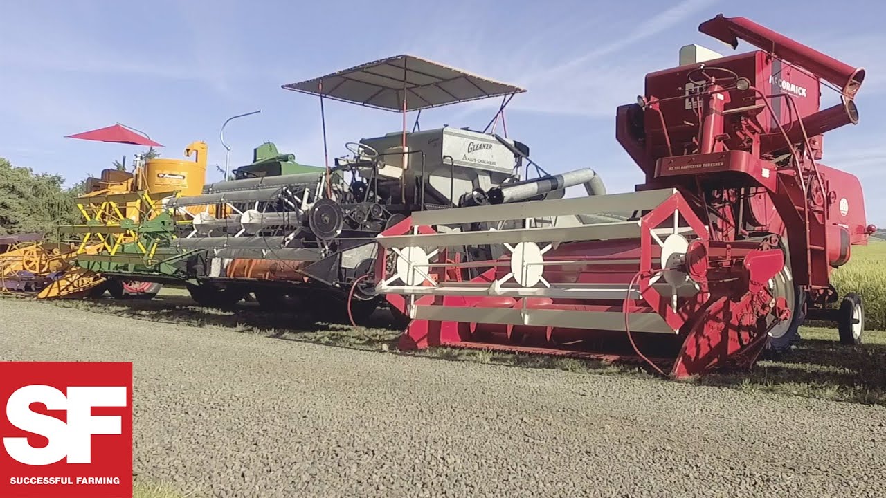 MASSIVE Antique Combine Collection Tour Part 1 | Ageless Iron | Successful Farming