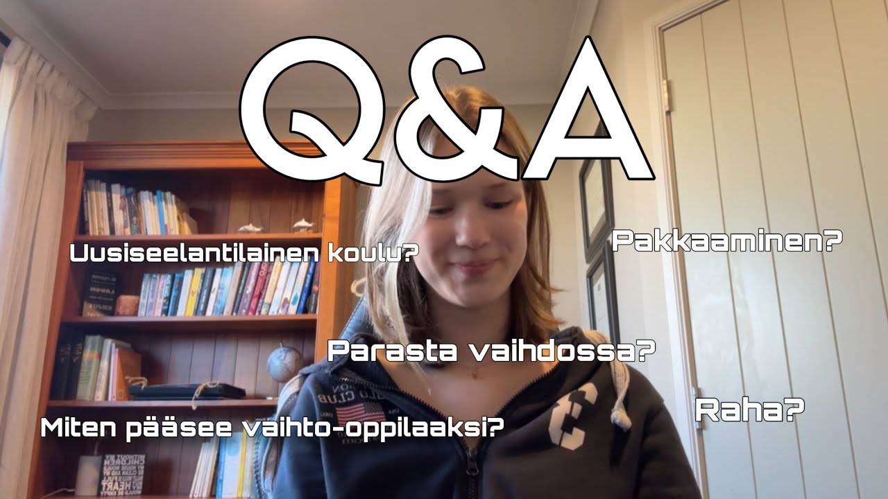 TE KYSYITTE, M&Auml; VASTAAN // vaihto Uudessa Seelannissa