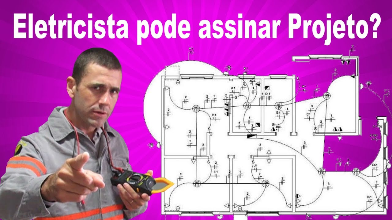 Eletricista pode assinar projeto elétrico?