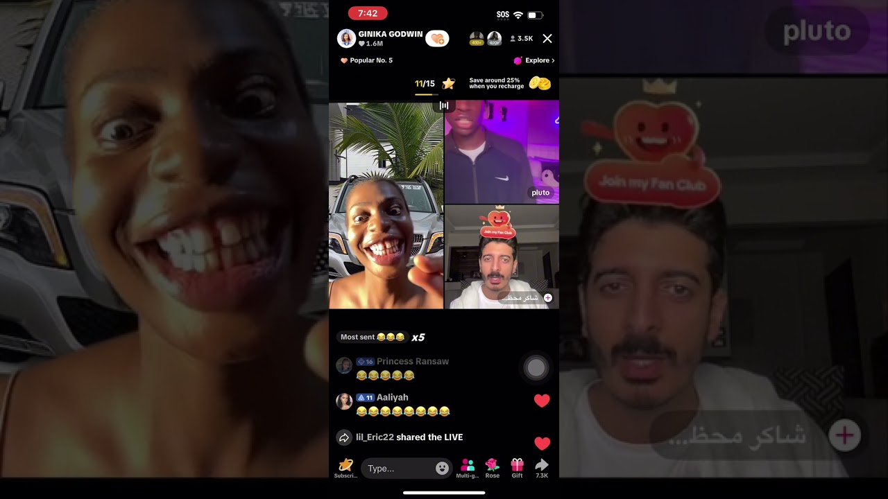 PLUTO WITH GINIKALIVE PART 1. (funny asf😭😂)