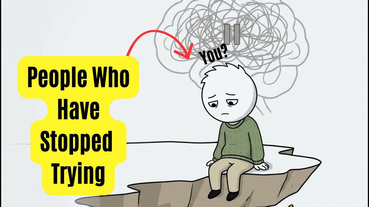 The Psychology of People Who Have Stopped Trying