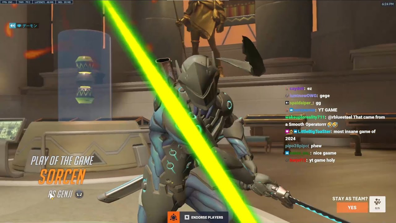 POTG! 19K DMG! 35 ELIMS! FASTEST GENJI IN THE WORLD! NECROS GENJI GAMEPLAY OVERWATCH 2 SEASON 9