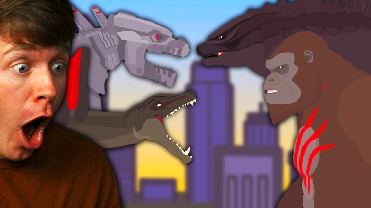 GODZILLA and KONG vs MECHAGODZILLA the FULL FIGHT Reaction!