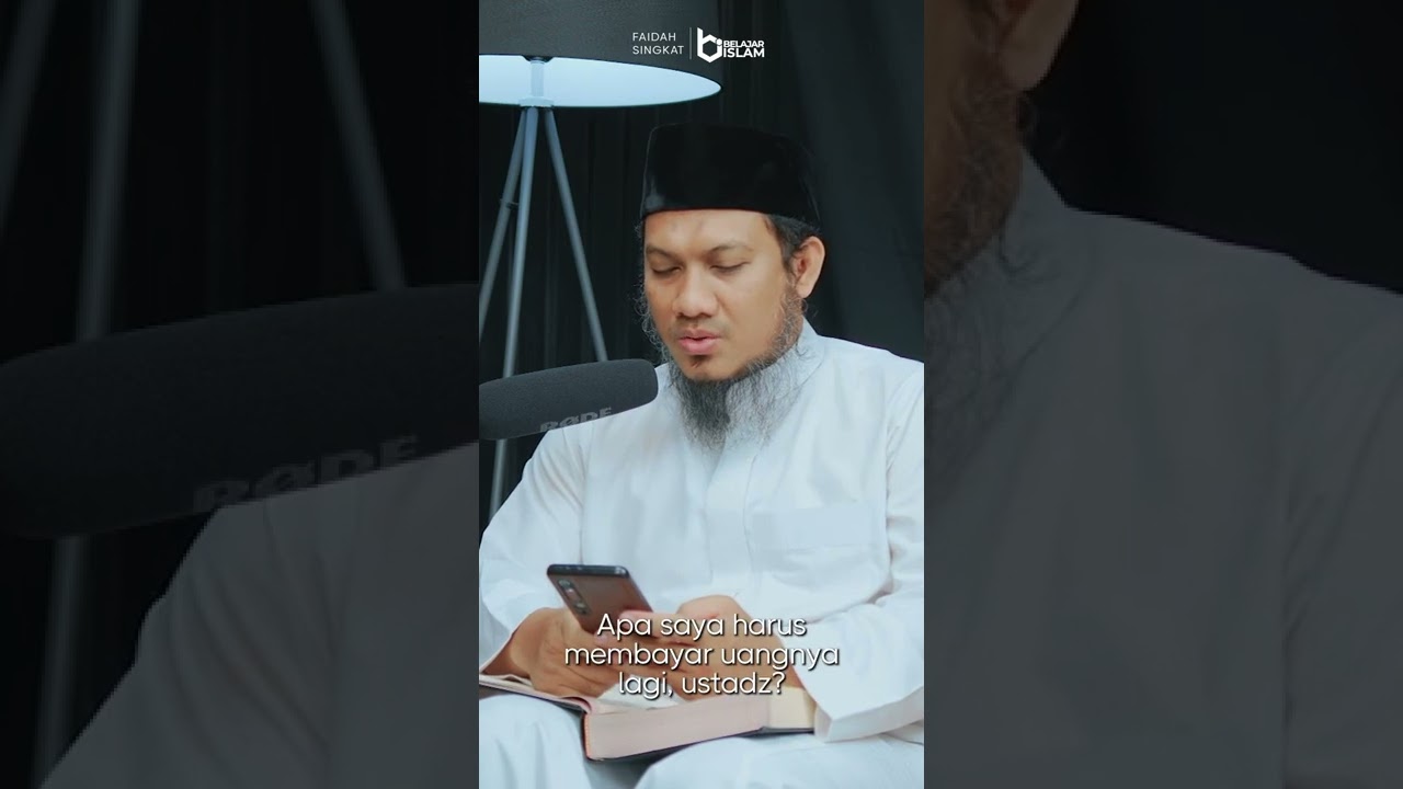 Apakah Harta Curian Wajib Dikembalikan ke Pemiliknya? - Ustadz Beni Sarbeni, Lc #Short