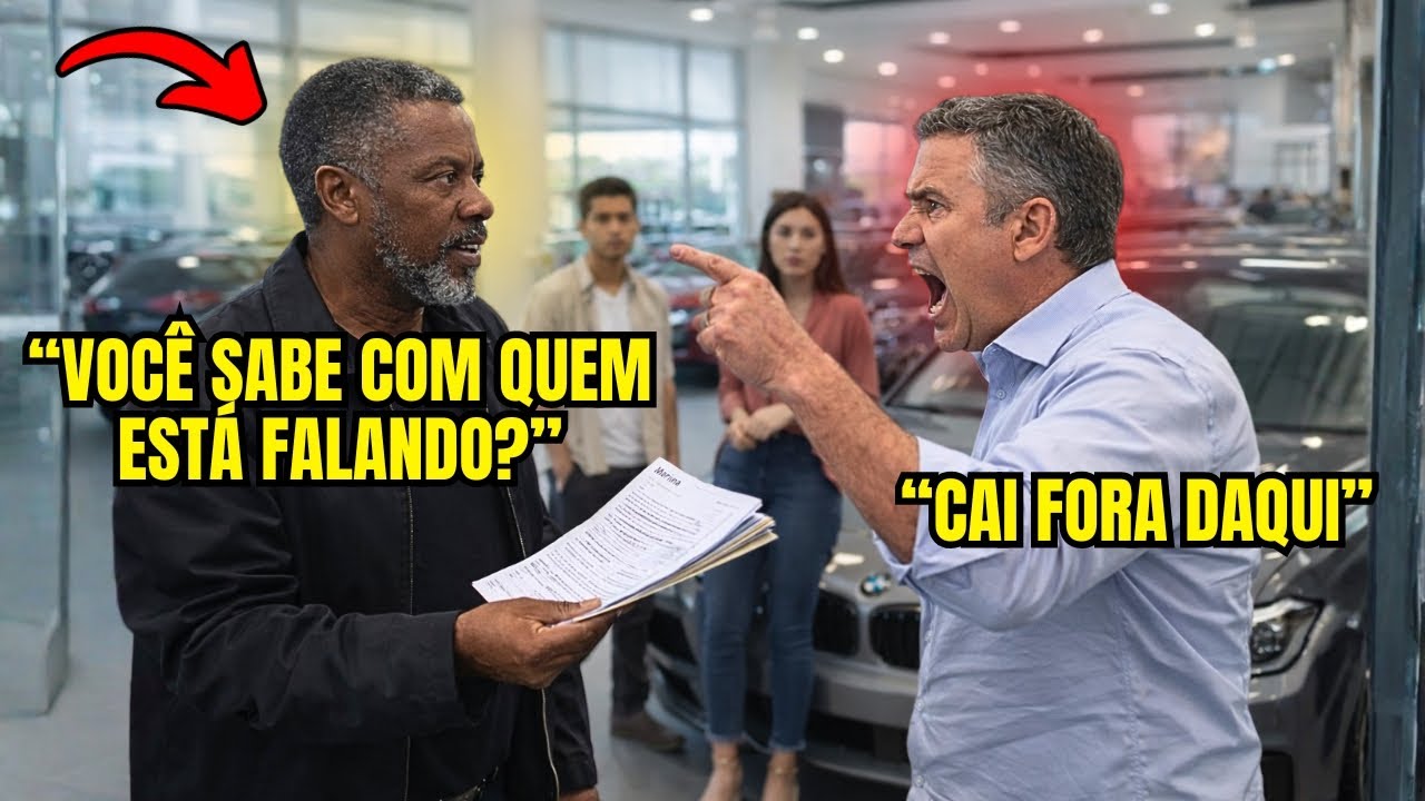 Gerente de Loja de Carros de Luxo Tenta Expulsar Homem Negro — Minutos Depois ele Compra a Loja.