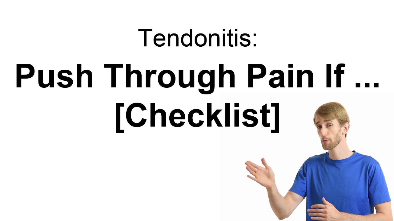 Jumpers Knee: It's Okay to Train through Pain If… [Checklist]