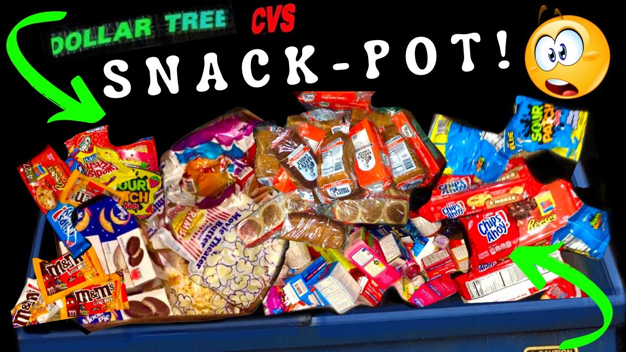 DUMPSTER DIVING - LOADED With SOOO MANY SNACKS… I Had To Dig DEEP!