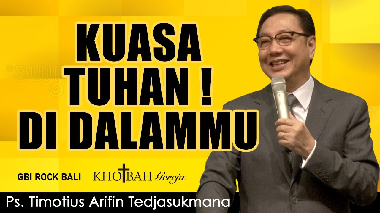 Ps. Timotius Arifin T. | DI AKHIR JAMAN ADA KUASA TUHAN | GBI ROCK