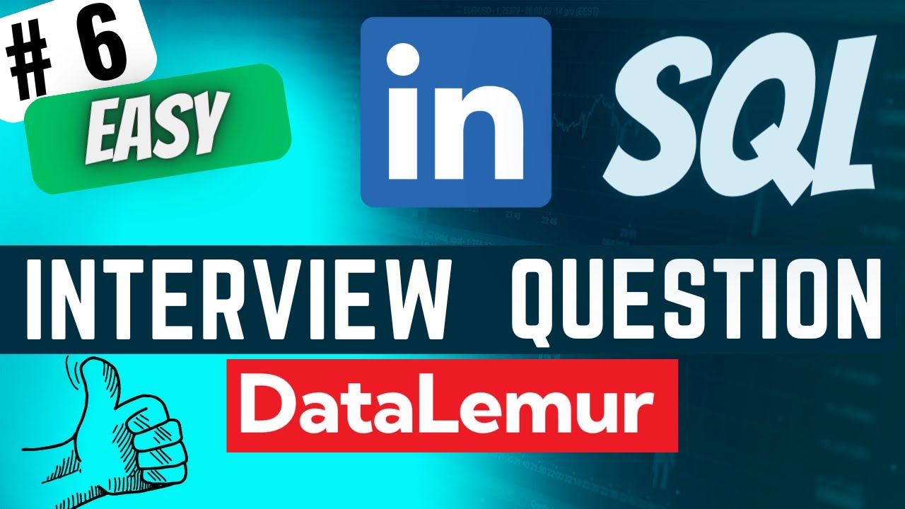 LINKEDIN Interview Question Solved - SQL | 
