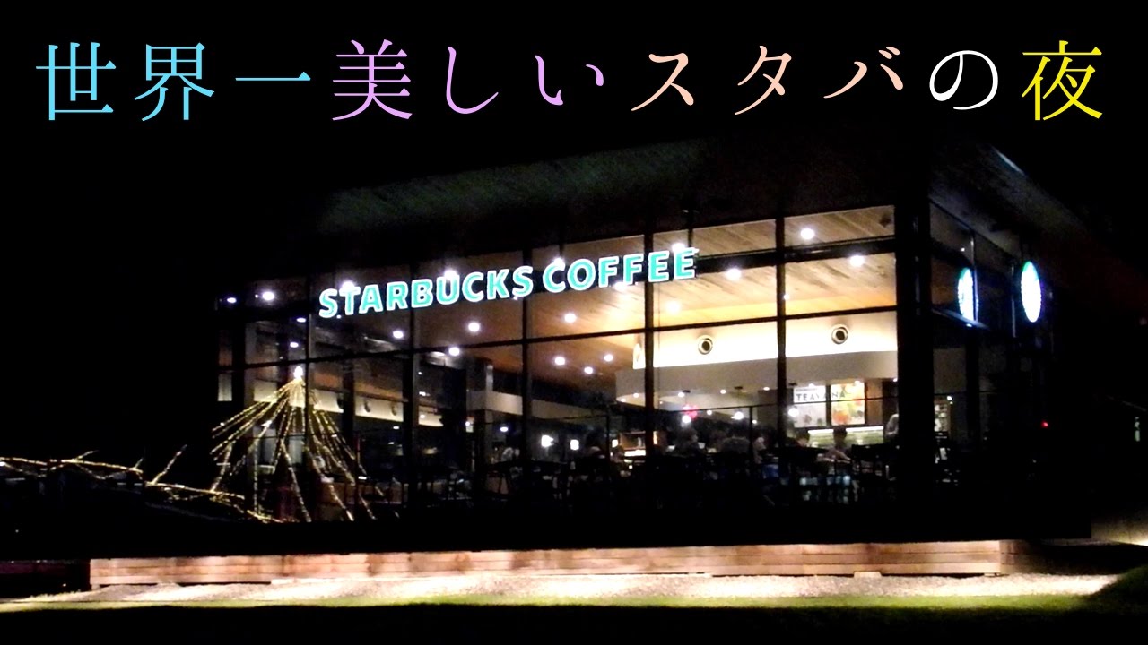世界一美しいスタバの夜（富岩運河 環水公園）〜富山ぶらり旅〜