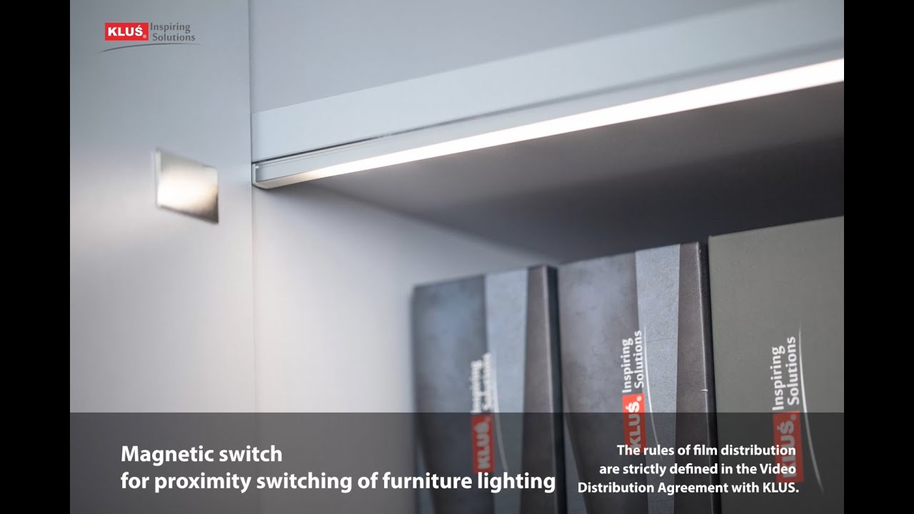 KLUŚ Design - meblowe, minimalistyczne włączniki magnetyczne