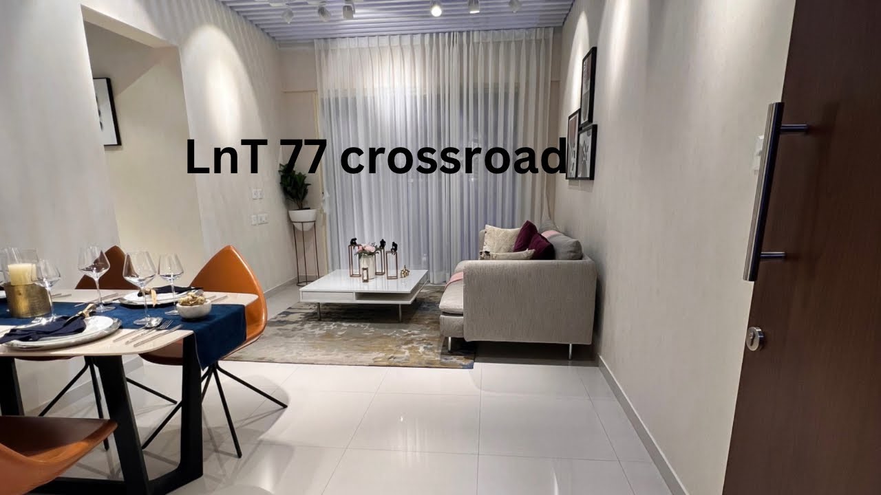 L&T 77 Crossroad at best rate in Ghatkopar East with balcony and all amenities start at 1.5 cr only