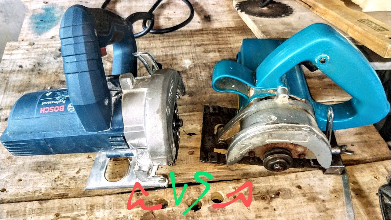 Minhas Experiências: Bosch Titan 151 1500W Vs Songhe Tools 1200W