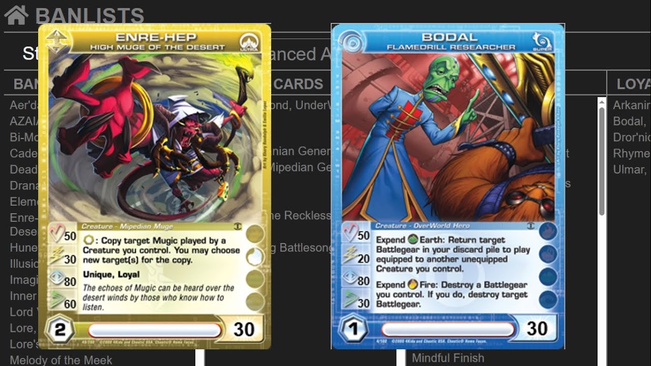 Banlist 06/2025 do Chaotic Recode- Supresas e Vantagens