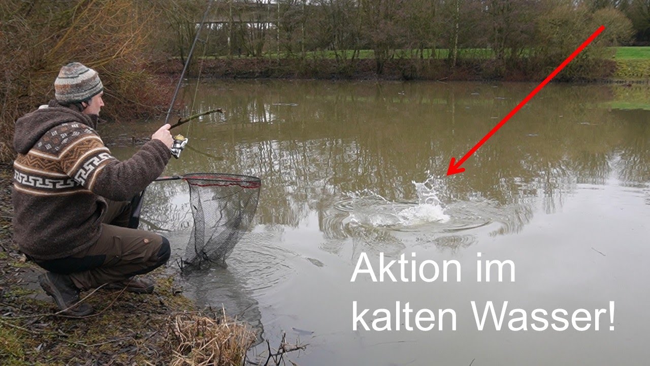 Ein verr&uuml;ckter Winter-ANGEL-Tag mit DICKEN &Uuml;berraschungen!