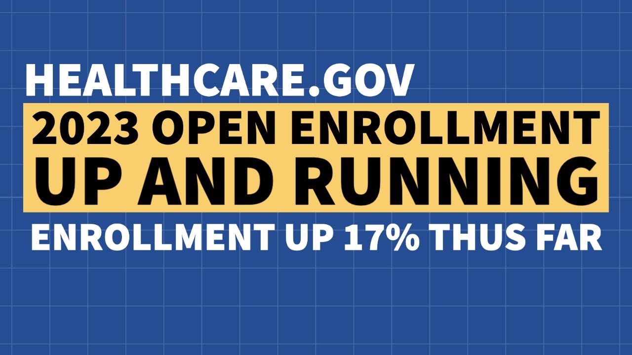 ACA Open Enrollment for 2023 Off To A Strong Start