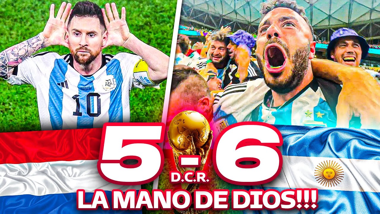 🖐️ LA MANO DE DIOS!!! 🇳🇱 OLANDA 5-6 ARGENTINA 🇦🇷 | LIVE REACTION DALLO STADIO!