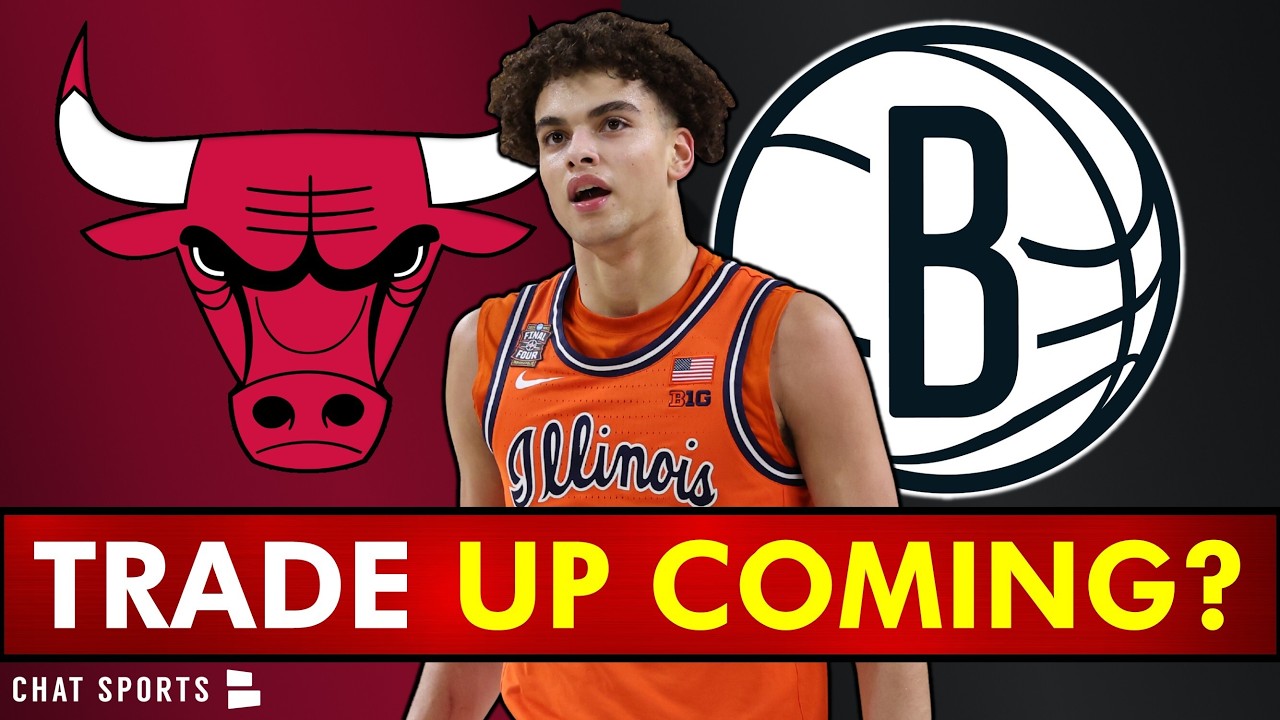 🚨REPORT: Bulls TRADING UP With Nets To Draft Keaton Wagler? | Bulls Rumors
