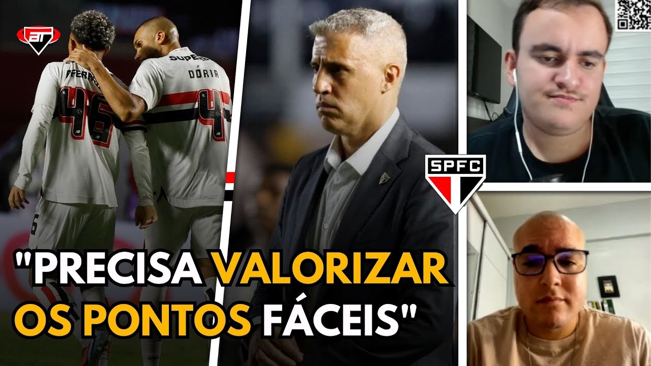 “SEM MARGEM DE ERRO”: SÃO PAULO CORRE RISCO DE REBAIXAMENTO NO PAULISTÃO?