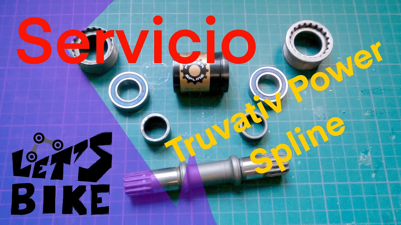 Servicio a pedalier Truvativ power spline