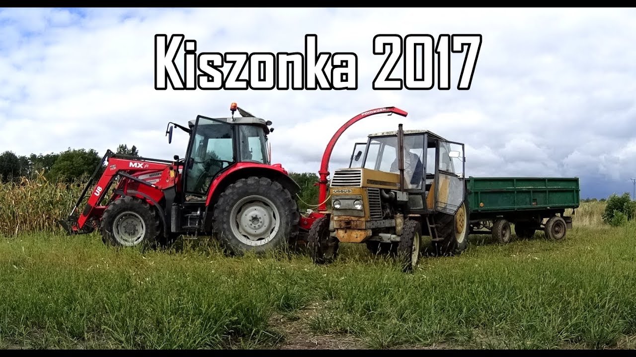Kiszonka z kukurydzy 2017 | Pottinger Mex II K | Massey Ferguson | Ursus | Lubelskie | Sony as200v
