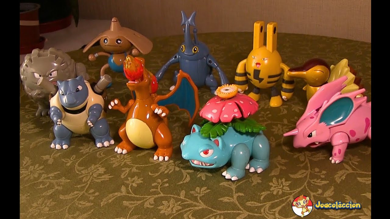 Heracross, Charizard, Cyndaquil shiny, etc. Hasbro Combat Figures  / Joacoléccion