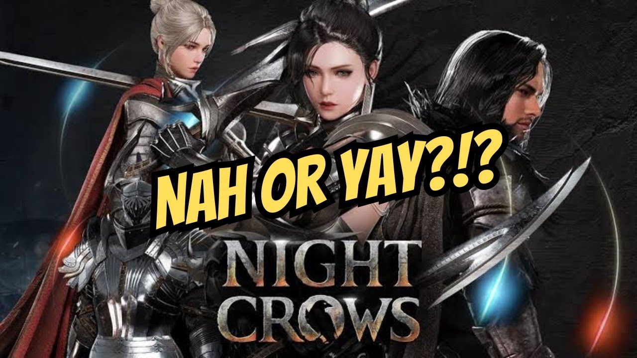 NIGHT CROWS (STORY, GAMEPLAY, CHARACTER CREATION) ANDROID/iOS